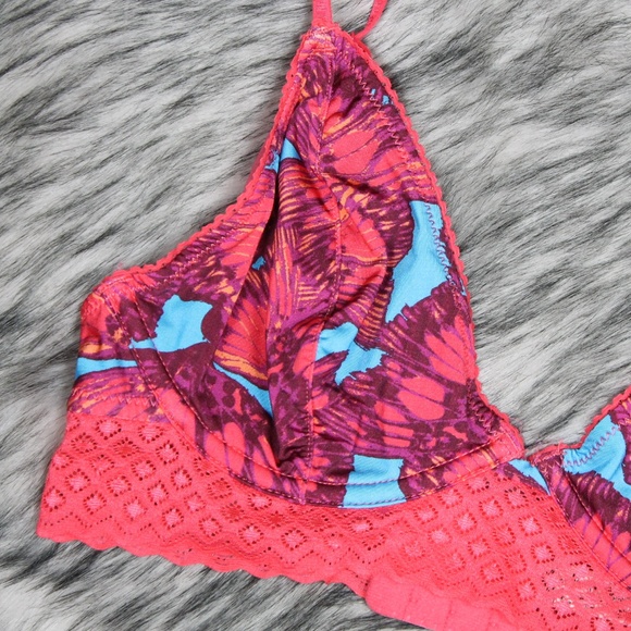 Free People Angie Printed Underwire Bra - Picture 3 of 6